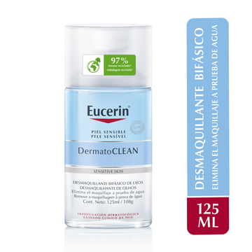 Eucerin Dermatoclean Desmaquillante Bifásico De Ojos 125ml