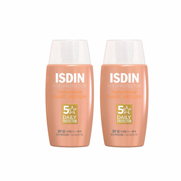 Dúo Isdin Fusion Water Magic Tono Medio