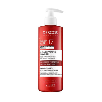 Shampoo Dercos Collagen 17 Filler Tratamiento 400ml