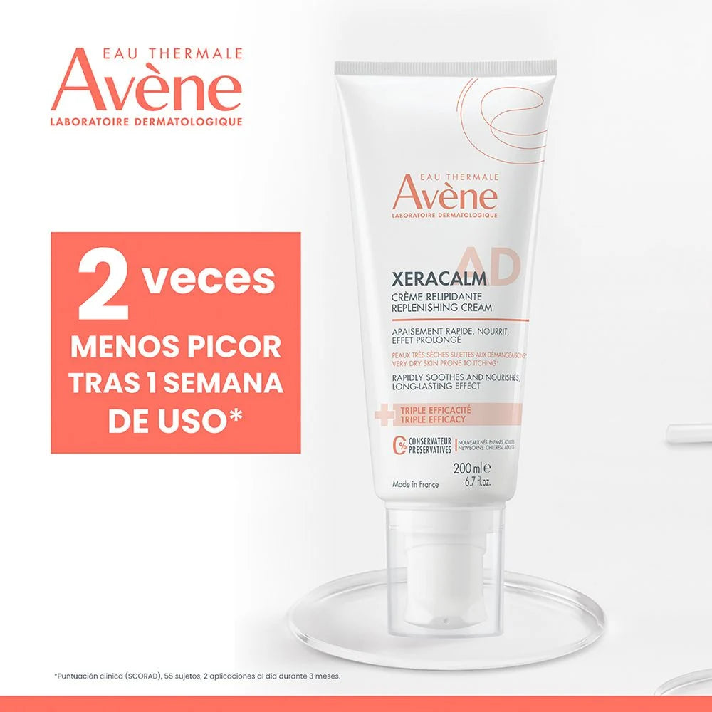 Crema XeraCalm A.D Relipidizante 200 mL