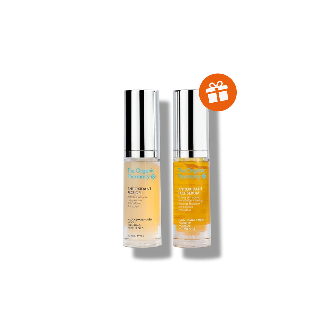 Duo Kit Antioxidant face gel & face serum 2 x5ml
