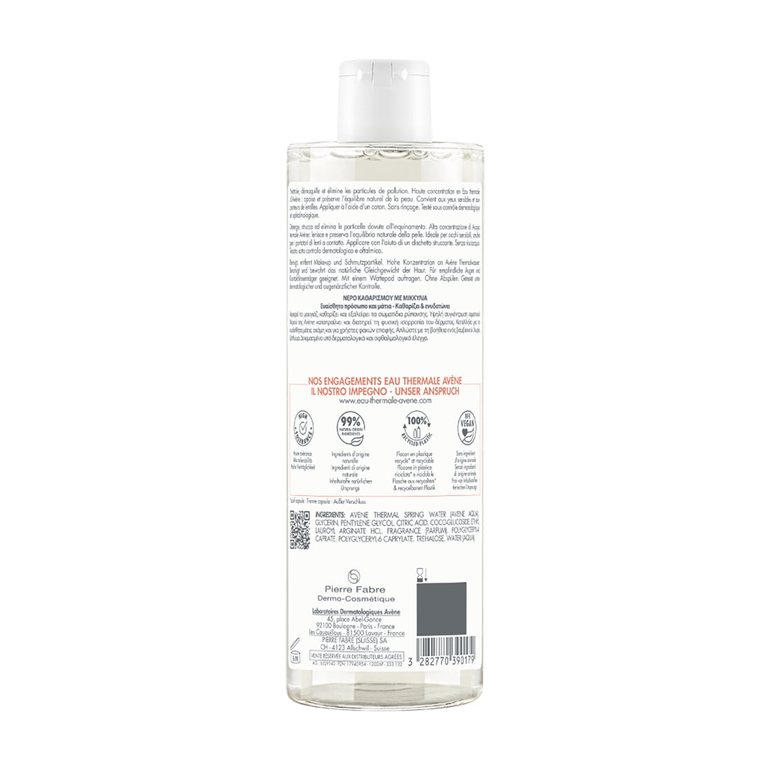 AVÈNE Loción Micelar 400 ml