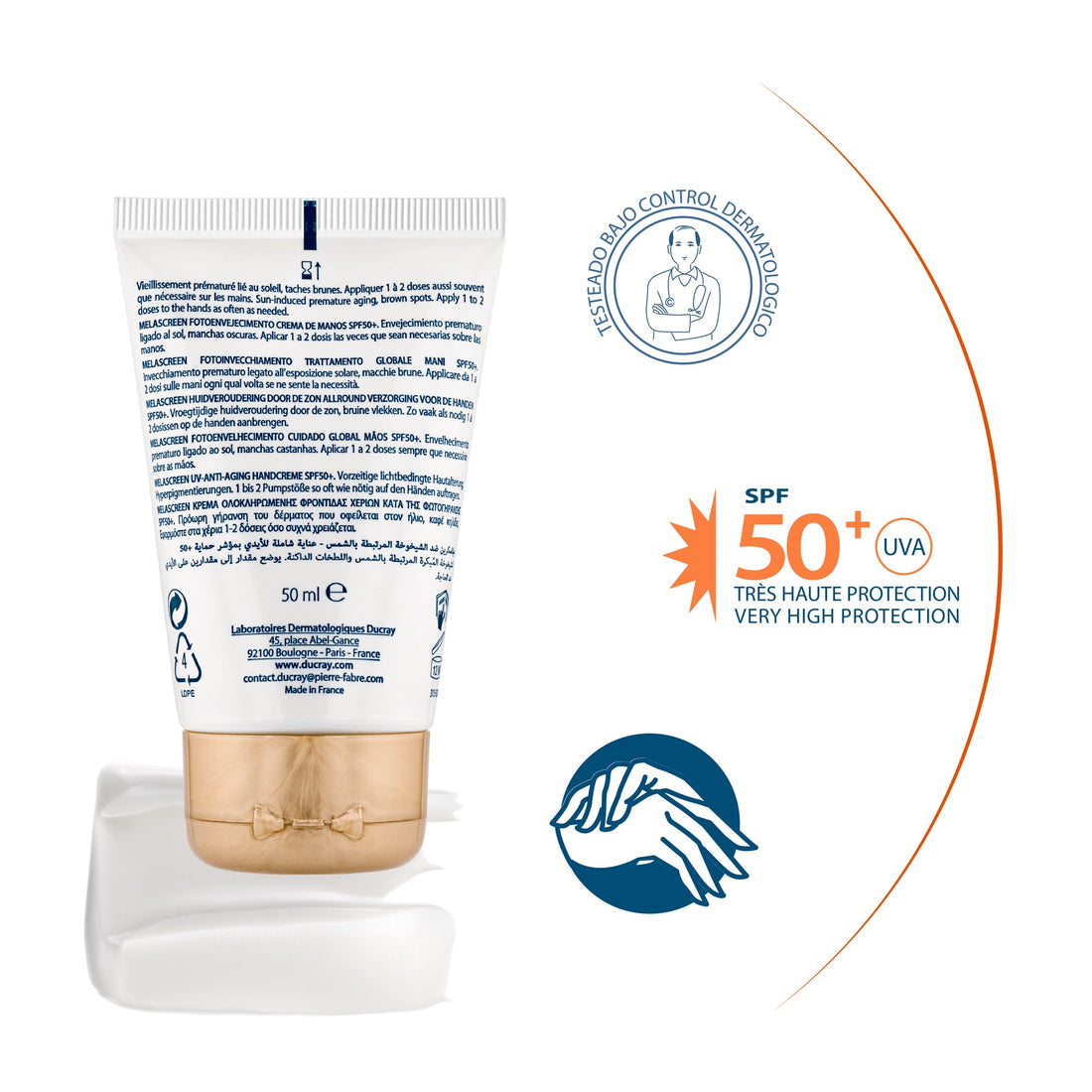 Melascreen Photo-Aging Crema De Manos SPF50+