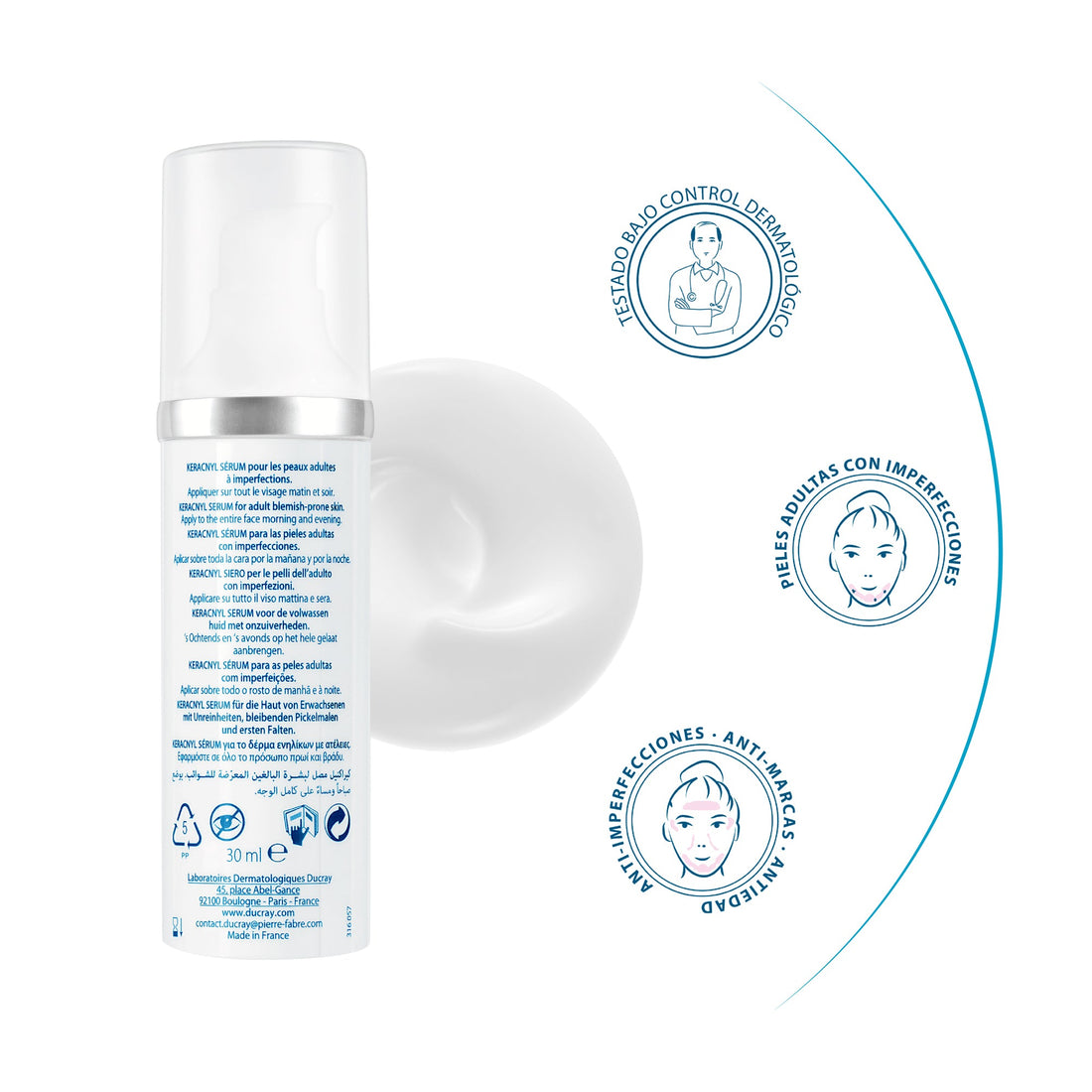 Keracnyl Sérum Concentrado Triple Acción