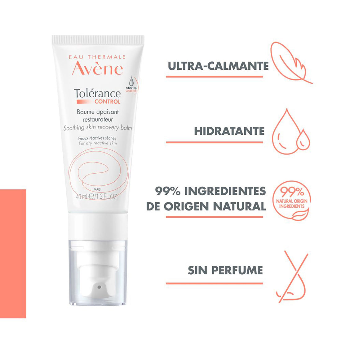 AVÈNE TOLERANCE CONTROL BALSAMO 40ML