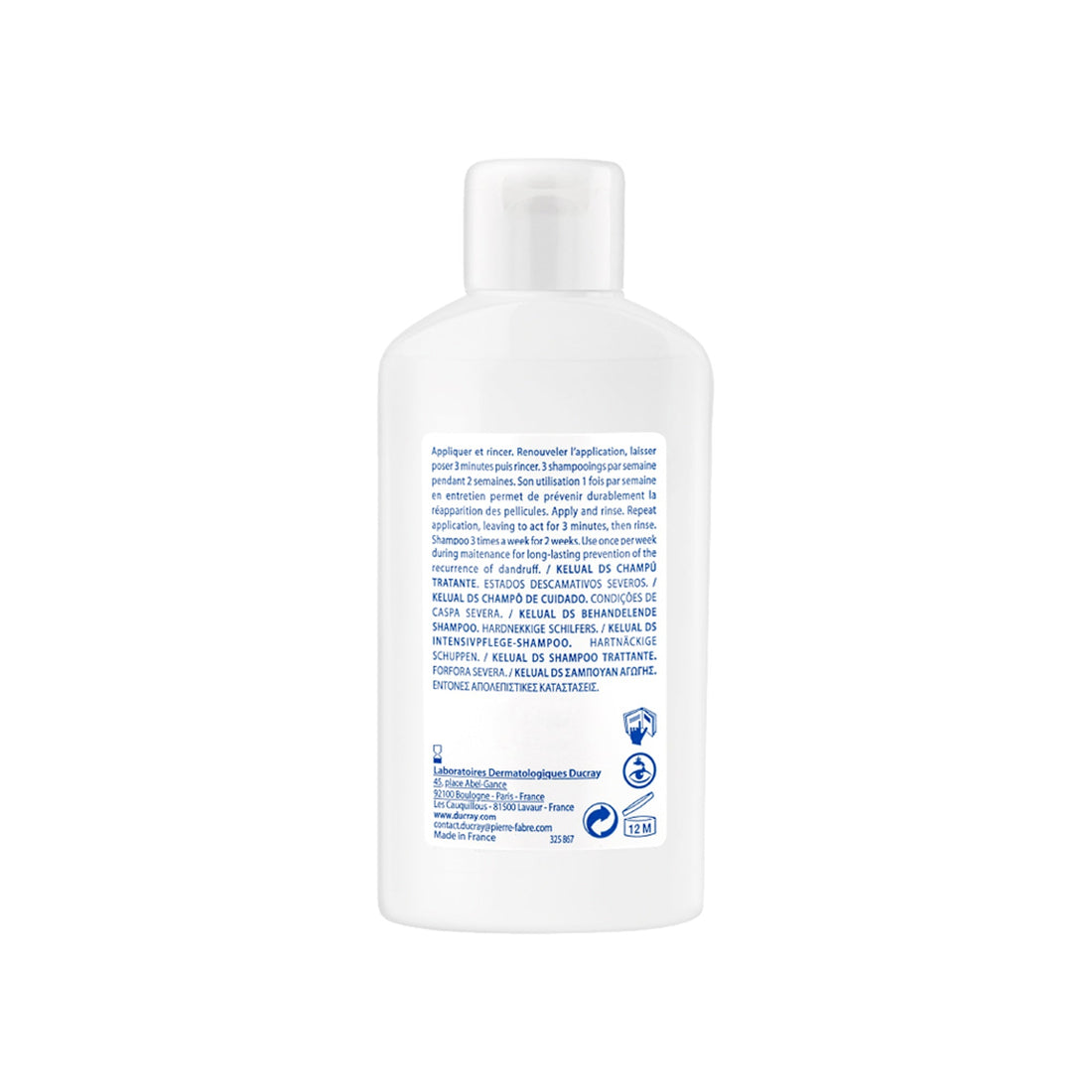 Kelual DS Shampoo Tratamiento Caspa Severa