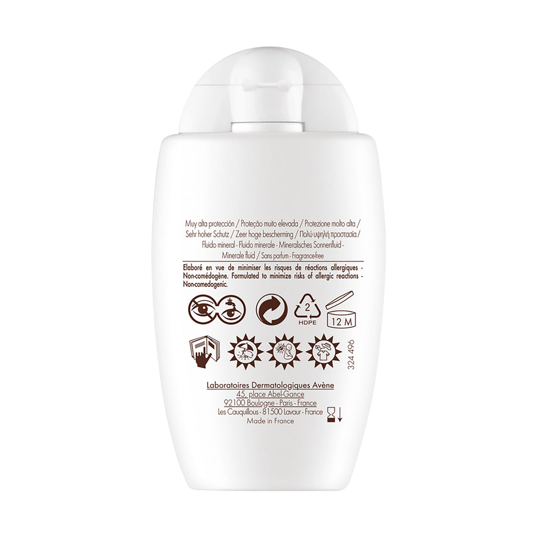 AVÈNE Fluido Mineral SPF50+ 40ml