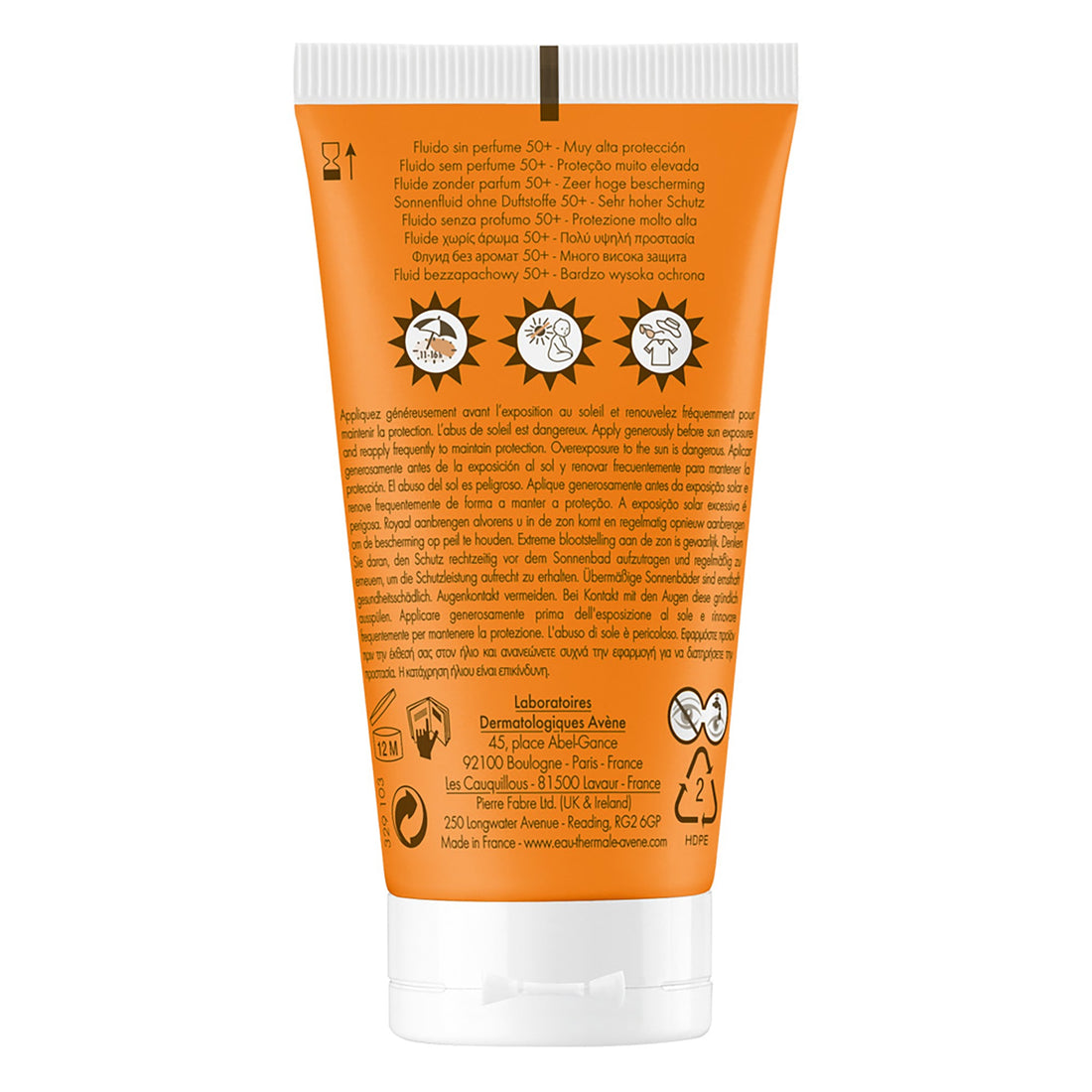 AVÈNE Fluido Solar SPF50+ 50ml