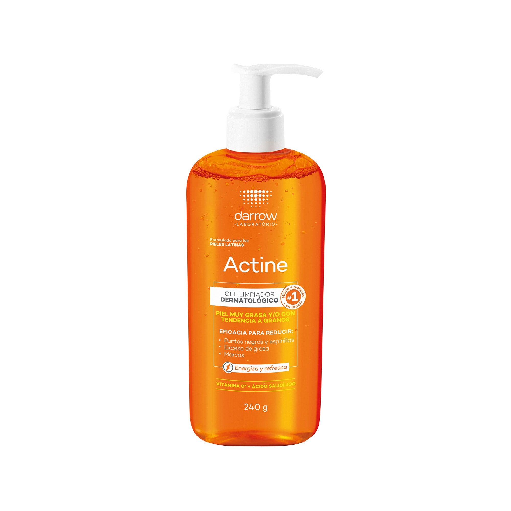 DARROW ACTINE GEL LIMPIADOR DERMATOLÓGICO 240G