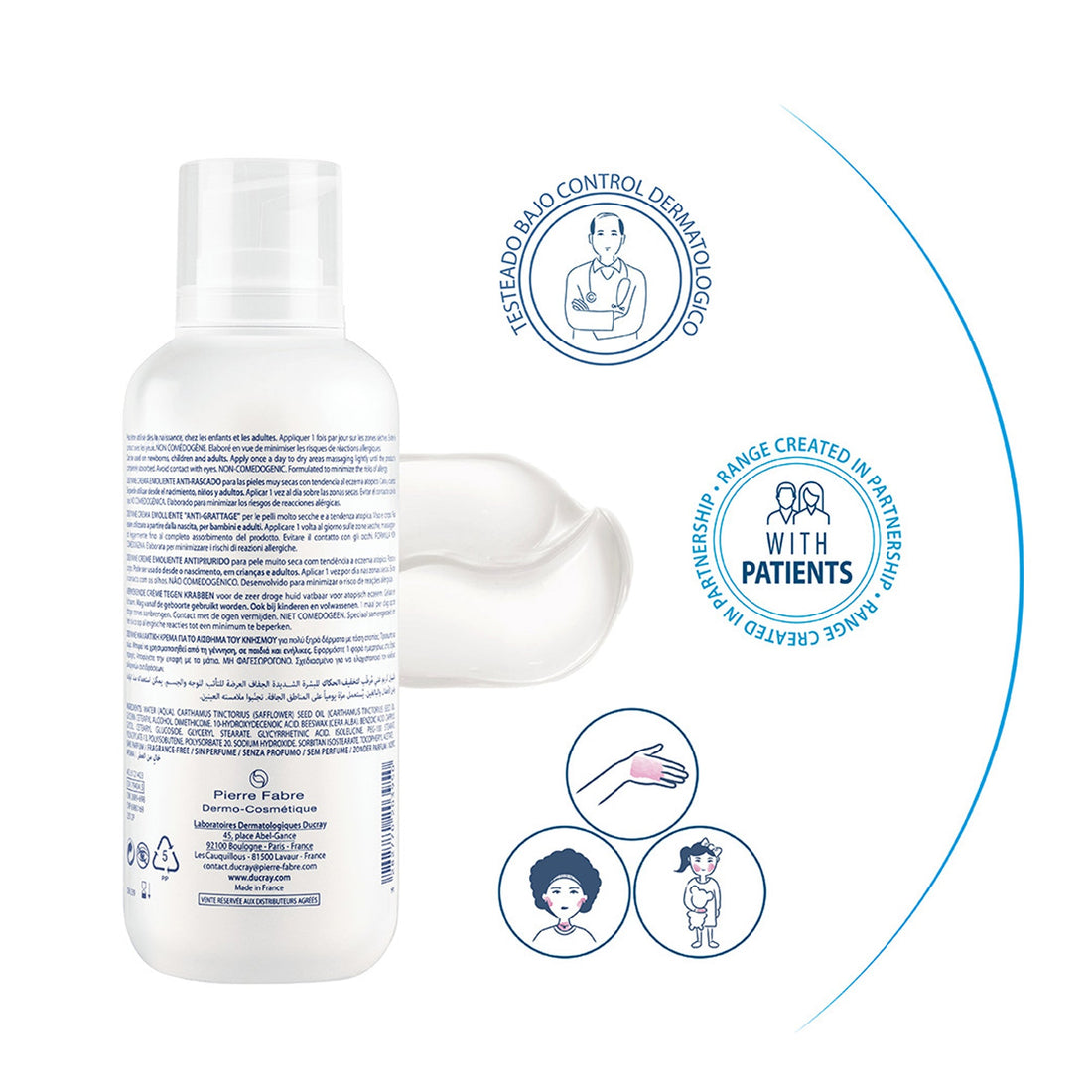 Dexyane Crema Emoliente Anti-Rascado Rostro & Cuerpo