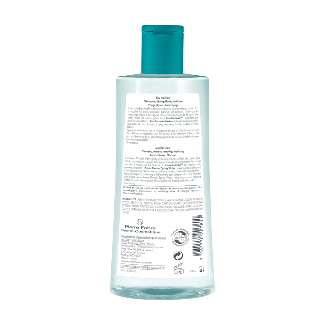 AVÈNE Cleanance Agua Micelar 400ml