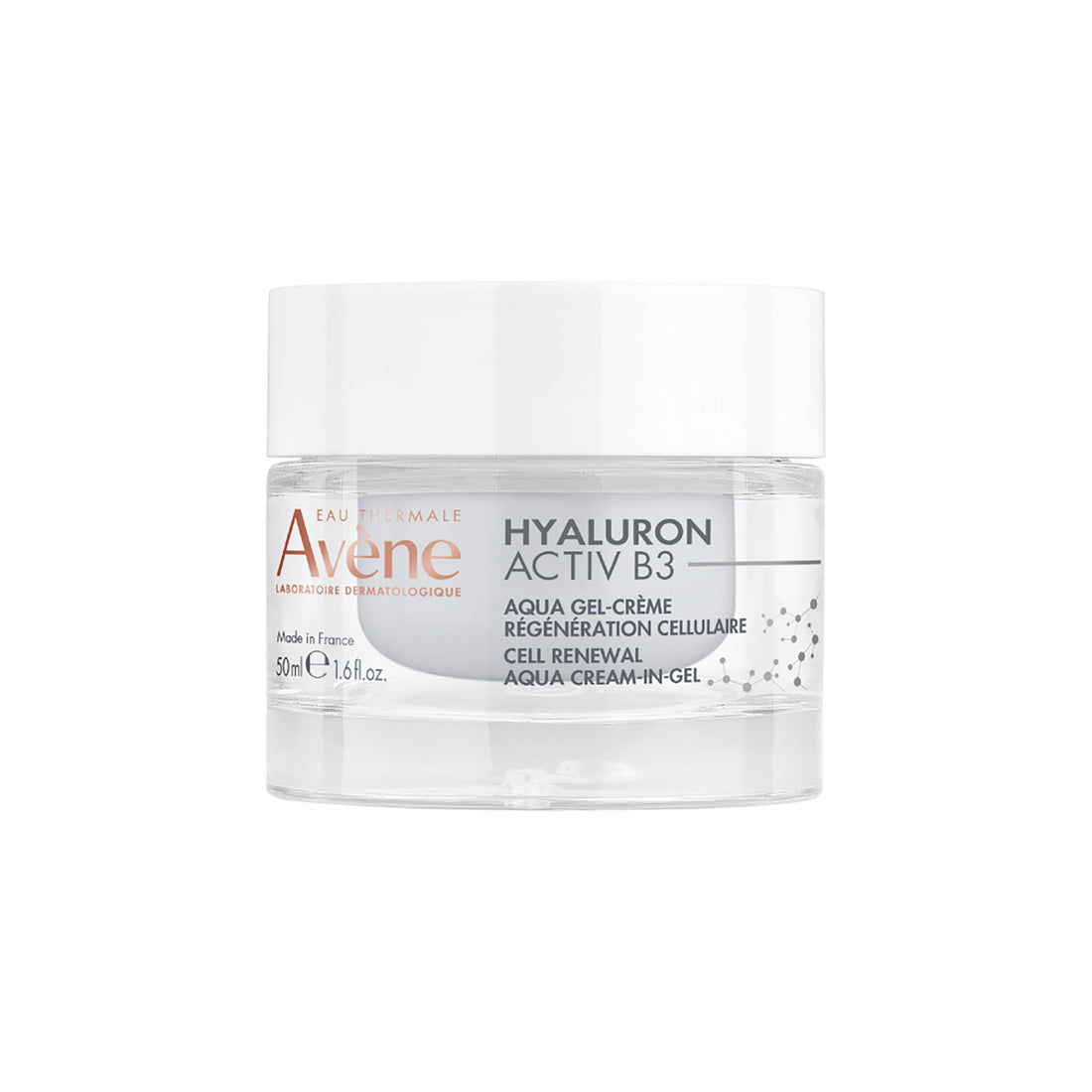 AVÈNE HYALURON ACTIV B3 Aqua Gel Regeneradora Antiedad 50ml