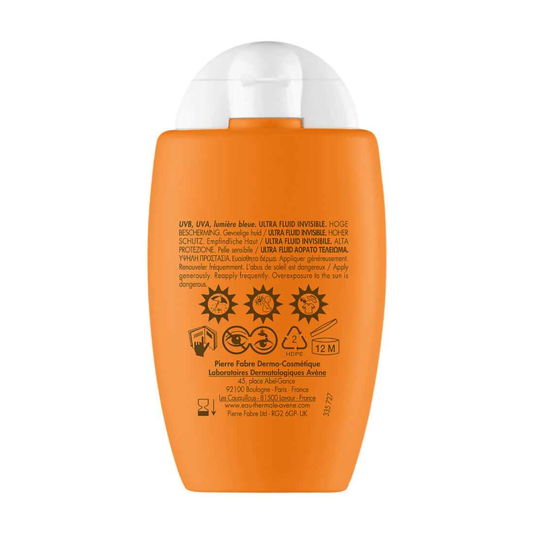 AVÈNE Ultra Fluid Oil Control SPF50+ 50ml