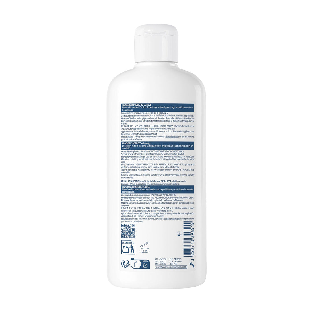 Squanorm Shampoo Tratamiento Anti-Caspa Caspa Seca