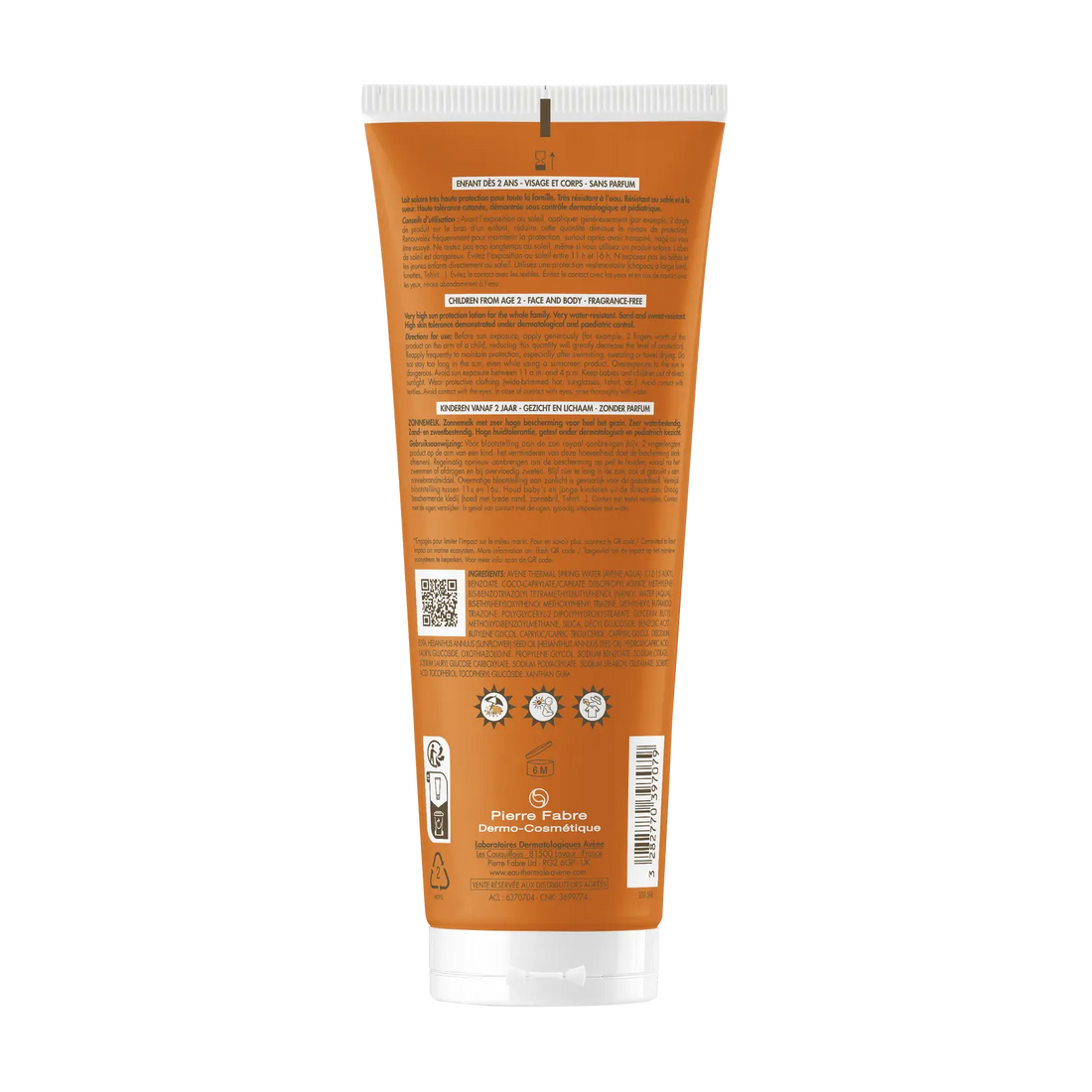 Bloqueador Solar Kids en leche SPF50 250ml