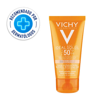 Vichy Ideal Soleil FPS 50 Toque seco con color 50ml