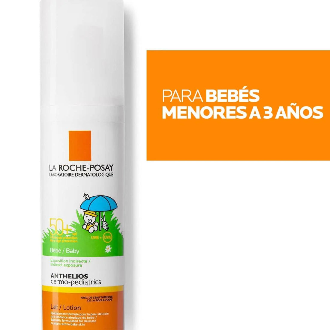 Anthelios Dermo Pediatrics Loción para Bebés SPF50+ 50ml