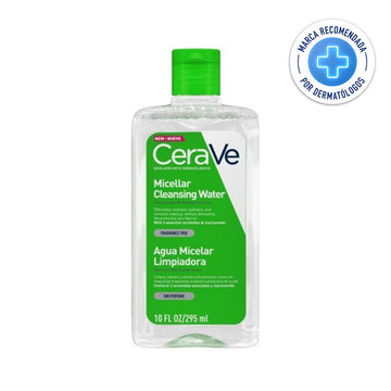 Cerave agua micelar limpiadora facial 295ml