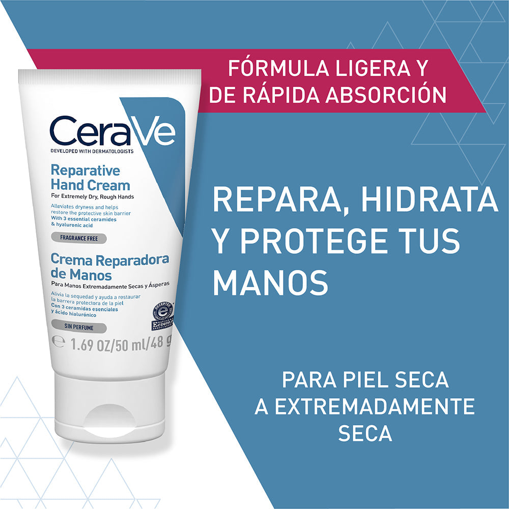 Cerave Crema Reparadora de Manos 48g