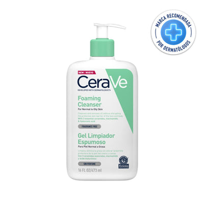 Cerave Gel Limpiador Espumoso 473ml