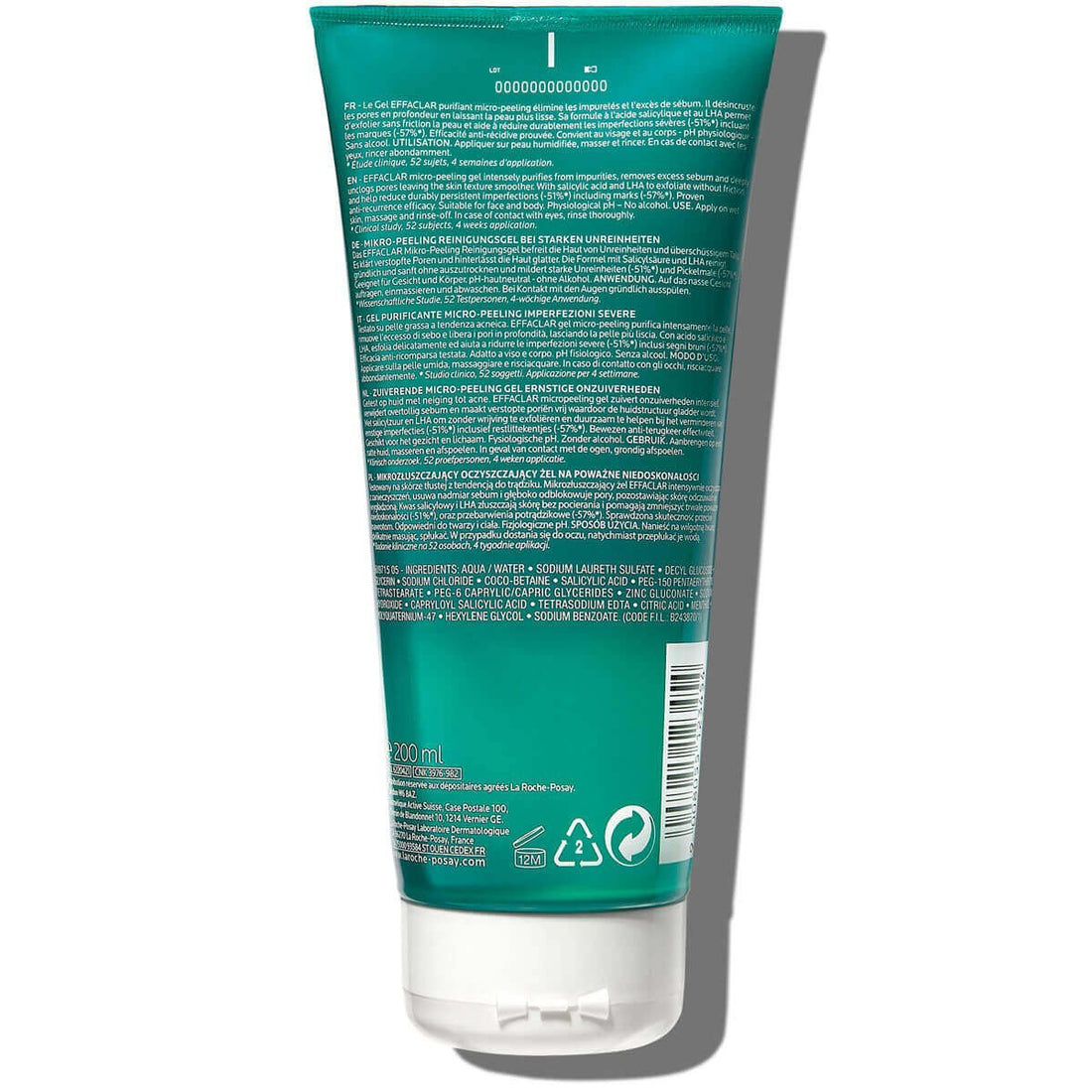 Effaclar Gel Micro Exfoliante 200ml