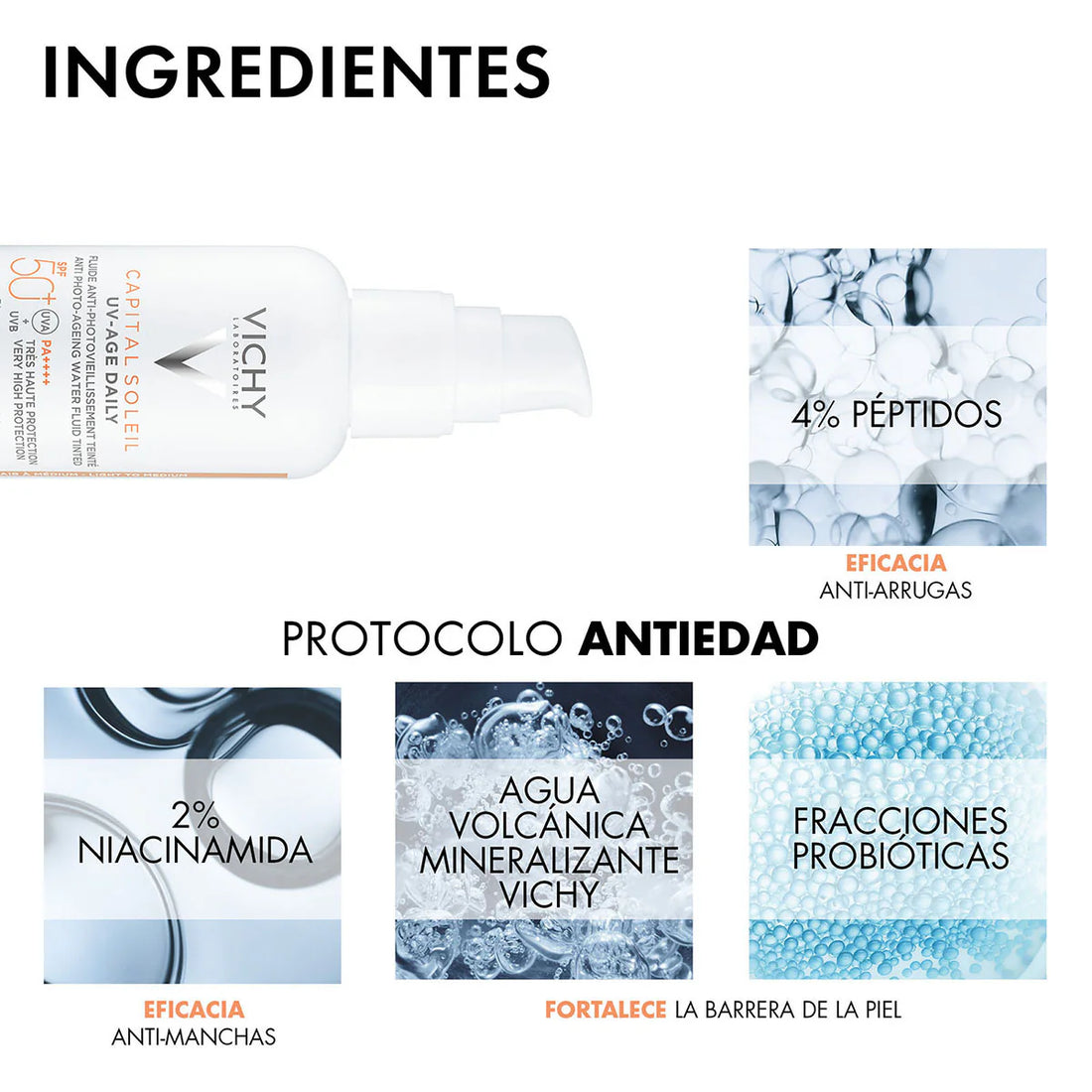 Vichy Capital Soleil UV-AGE DAILY FPS 50 Con Color 40ml