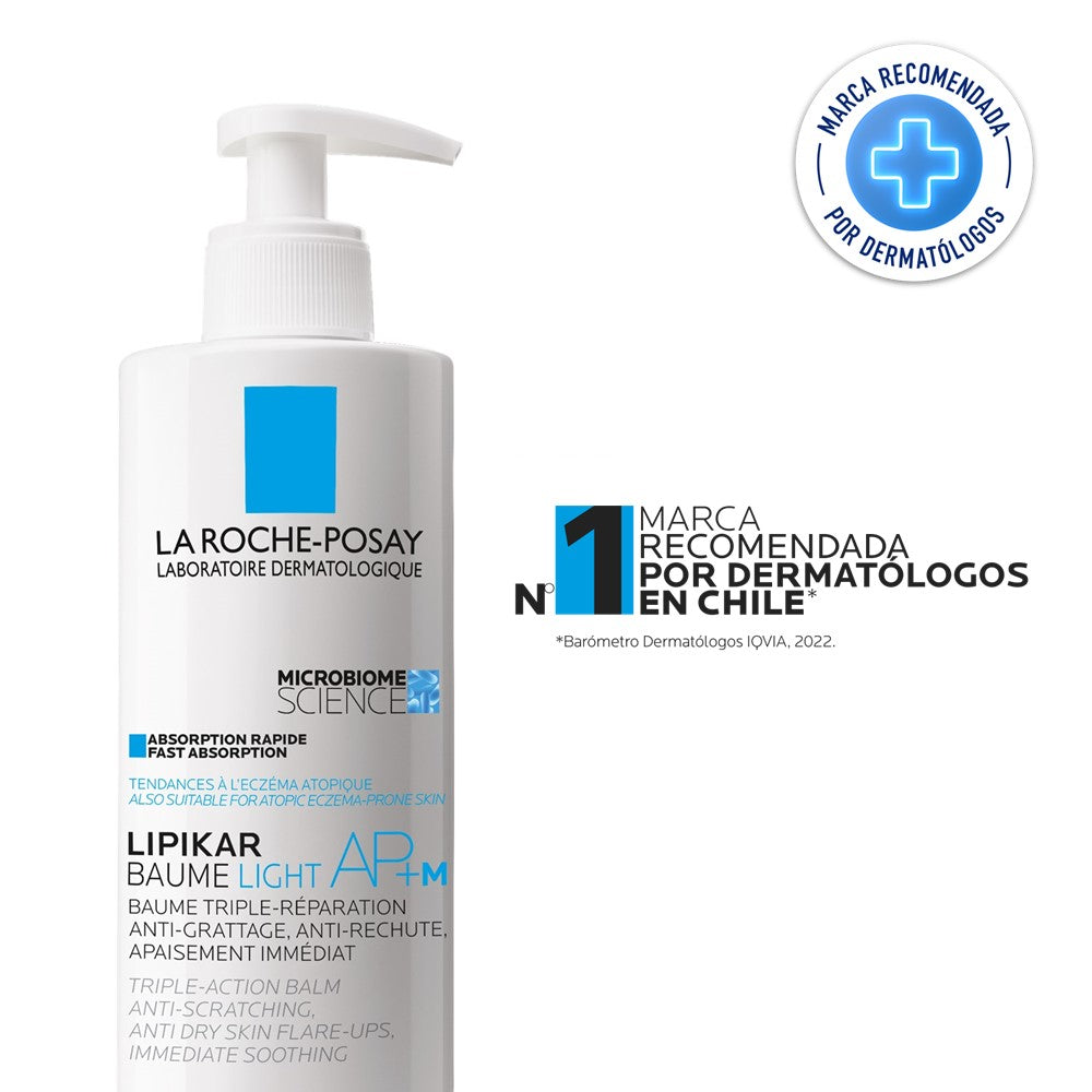 Lipikar Baume Light AP+M Bálsamo anti-comezó  400ml