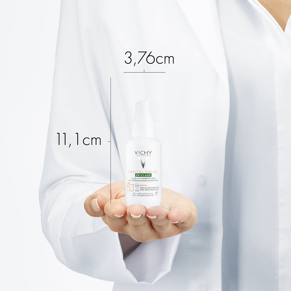 Vichy Capital Soleil UV- CLEAR protector solar anti-imperfecciones FPS 50 40ml