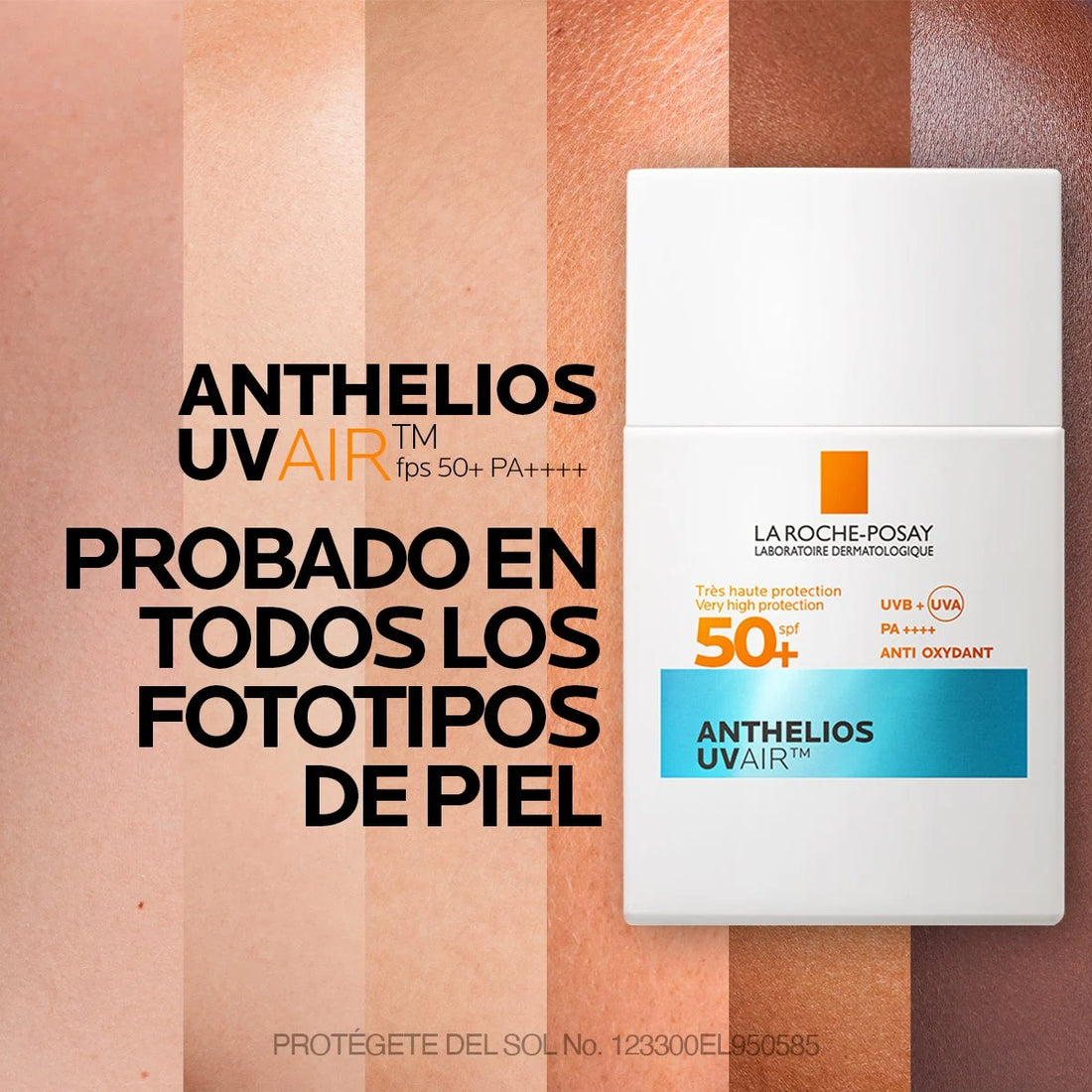 Protector solar Anthelios Fotoprotector UV AIR 50+ 40ml