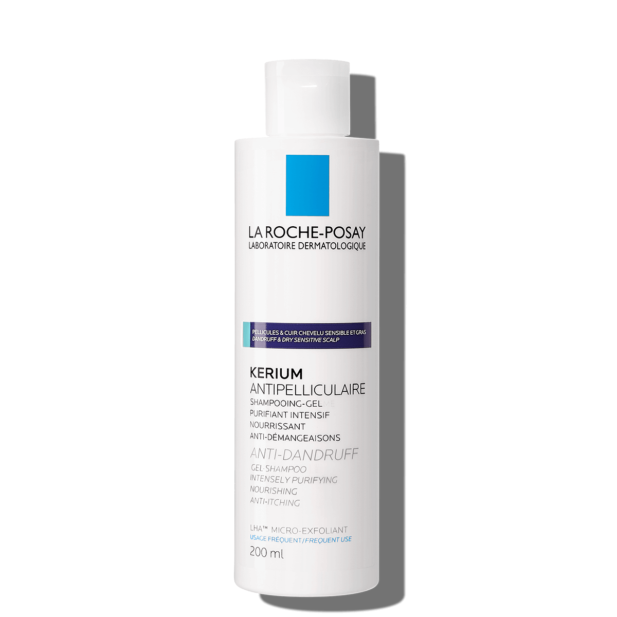La Roche-Posay Shampoo Anti-Caspa Grasa Kerium 200 ml