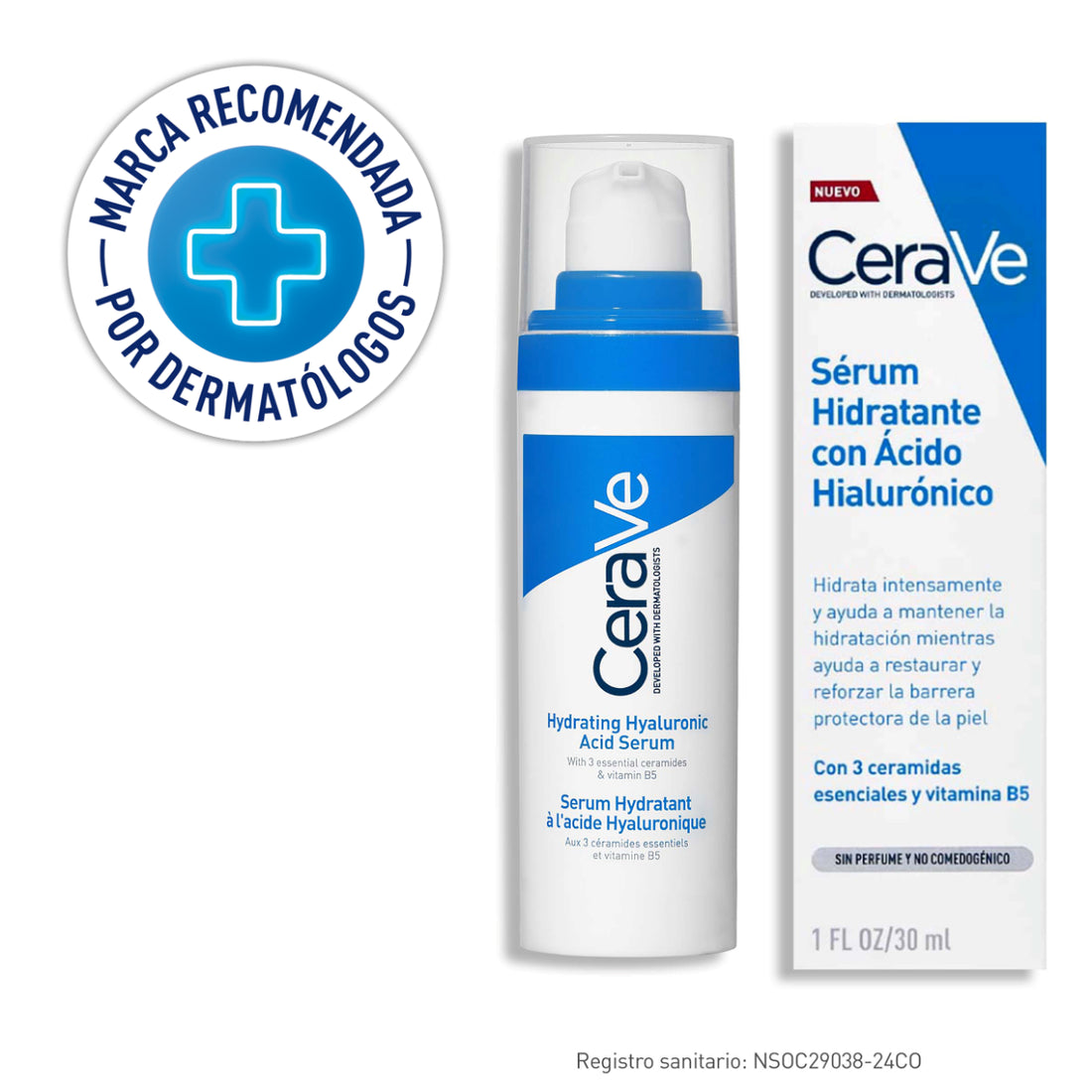 Cerave Serum Hidratante con Ácido Hialurónico 30ml