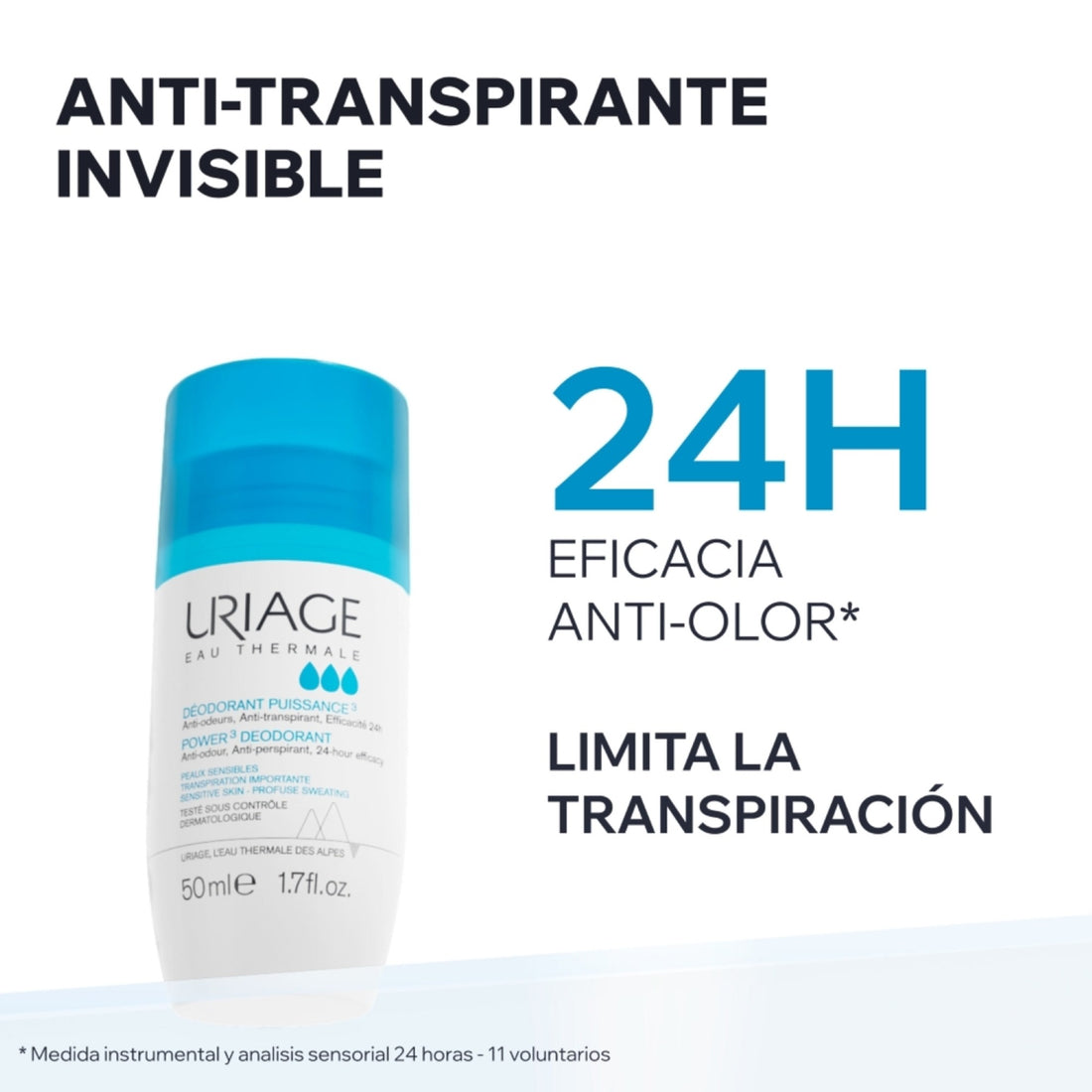 Desodorante Power 3 Sudoración Abundante 50ml