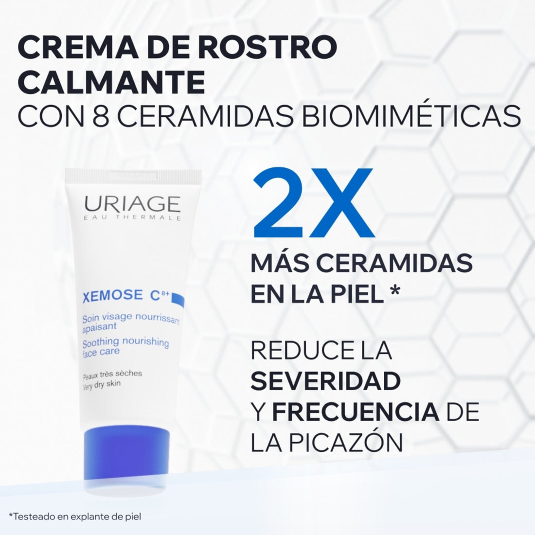 Crema Facial Piel Atópica Xemose C8+ 40ml