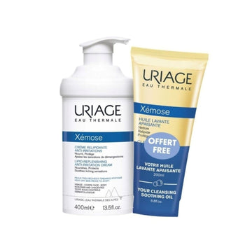 Crema Hidratante Xemose 400ml + Aceite calmante 200ml