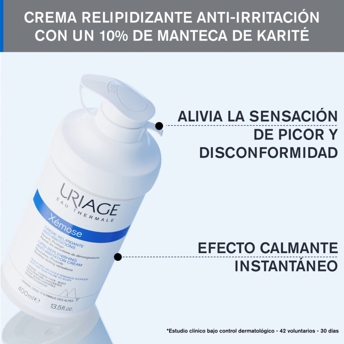 Crema Hidratante Xemose 400ml + Aceite calmante 200ml