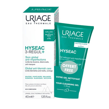 Pack Hyséac 3-Regul+ 40 mL + Gel Limpiador 50mL
