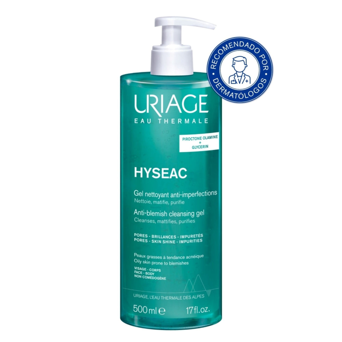 Gel Limpiador Purificante Hyséac 500ml
