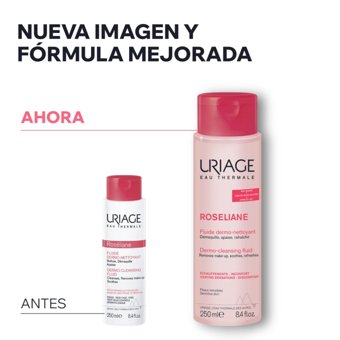 Limpiador Fluido Anti-Rojeces Roséliane 250ml