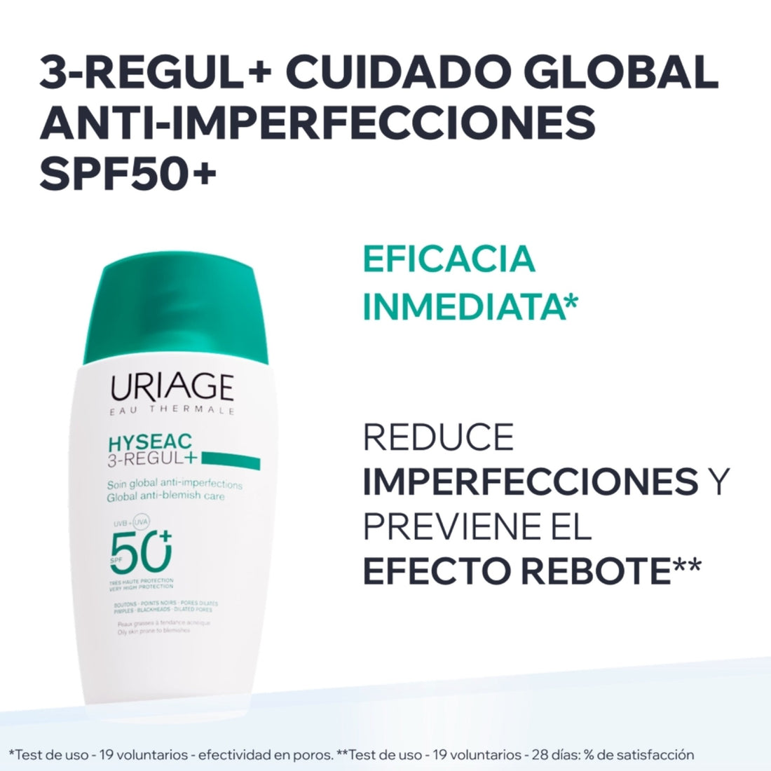 Crema anti-imperfecciones Hyséac 3-Regul SPF50+ 50 ml