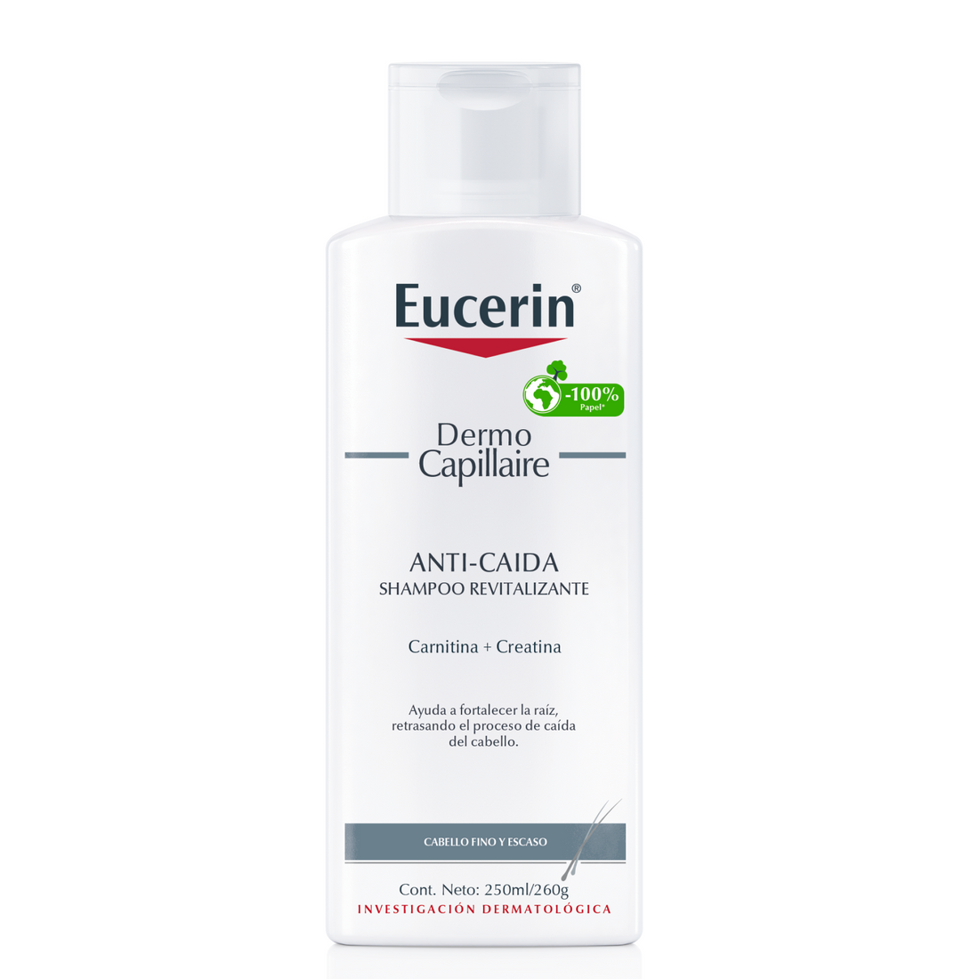 Eucerin Dermocapillaire Shampoo Revitalizante Anticaida 250ml