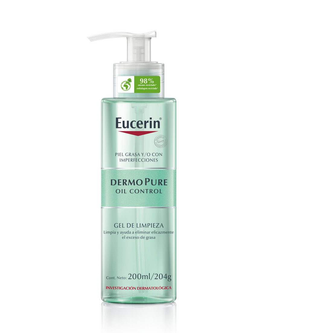 Eucerin Gel Limpiador Facial Dermopure 400ml