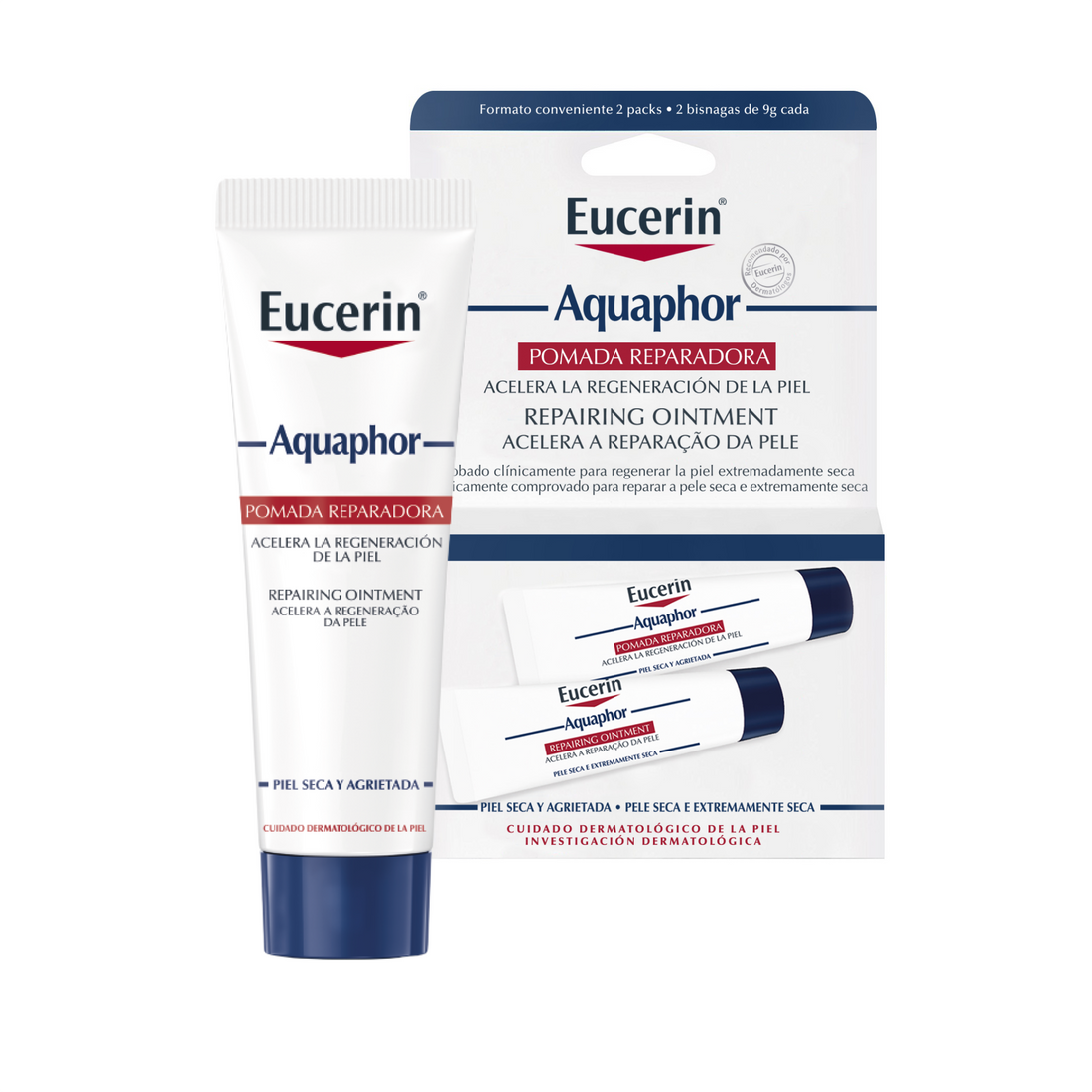 EucerinUngüento Reparador Aquaphor Duo Pack 2X10ml