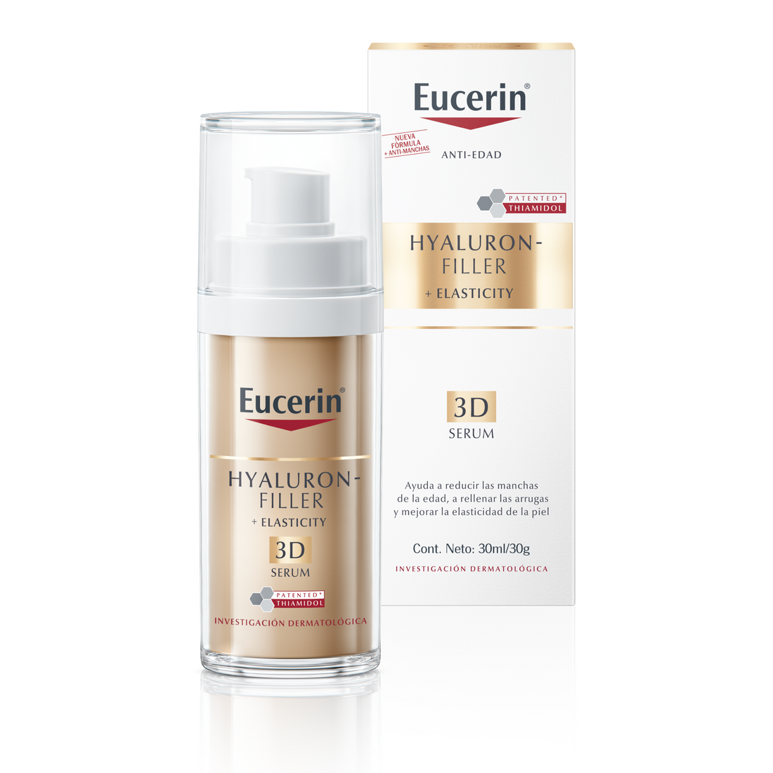 Eucerin Serum Facial 3D Antiarrugas Elasticity 30ml