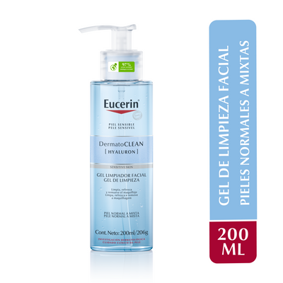 Eucerin DermatoCLEAN Gel Limpiador Facial 200ml