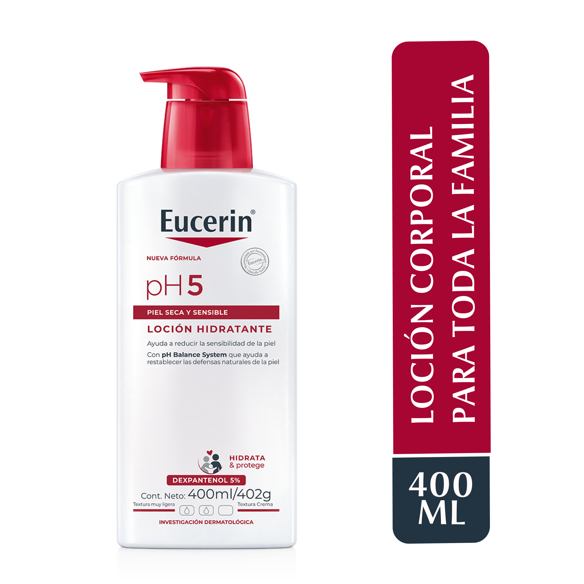 Eucerin pH5 Loción Hidratante 400ml