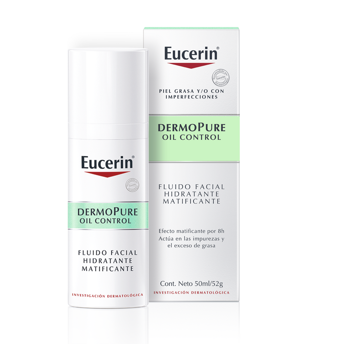 Eucerin Fluido Facial Matificante Dermopure 50ml