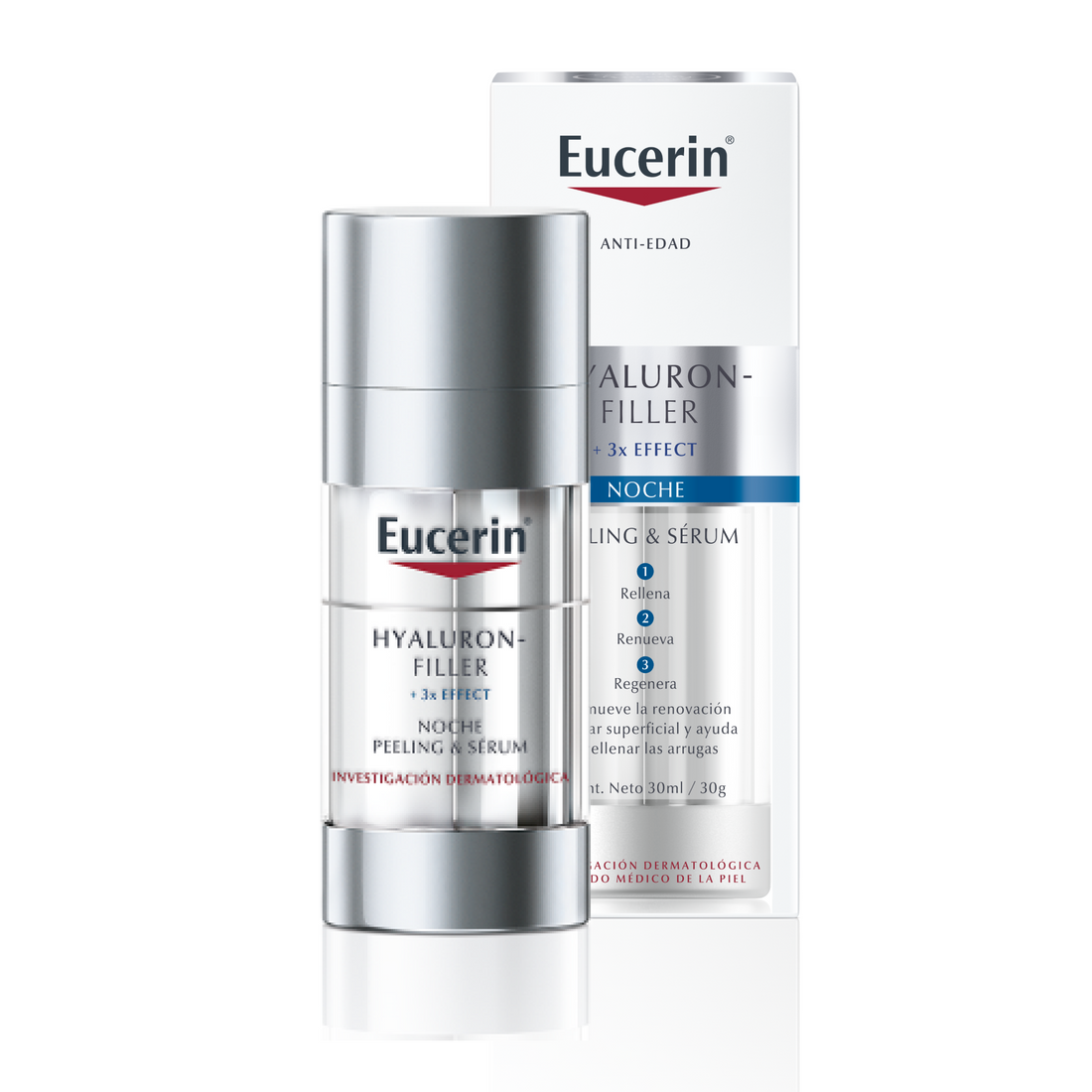 Eucerin Hyaluron Filler Serum & Peeling Noche 2X15ml