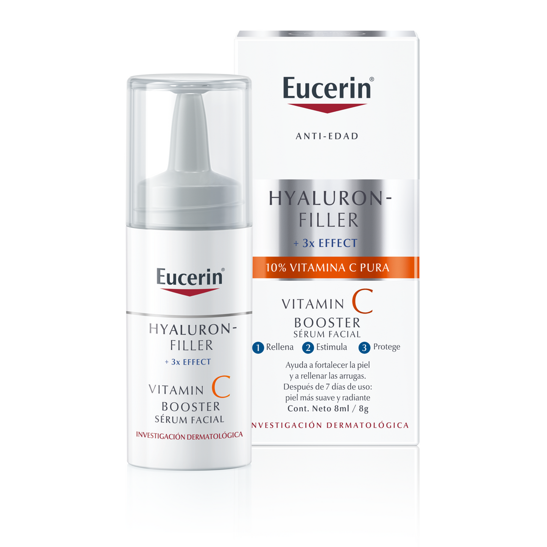 Eucerin Booster Anti Edad Hyaluron Filler Vitamina C 8ml