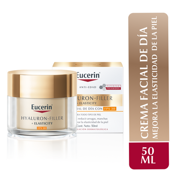 Eucerin Crema Facial Antiarrugas Elasticity+Filler Día FPS30 50ml