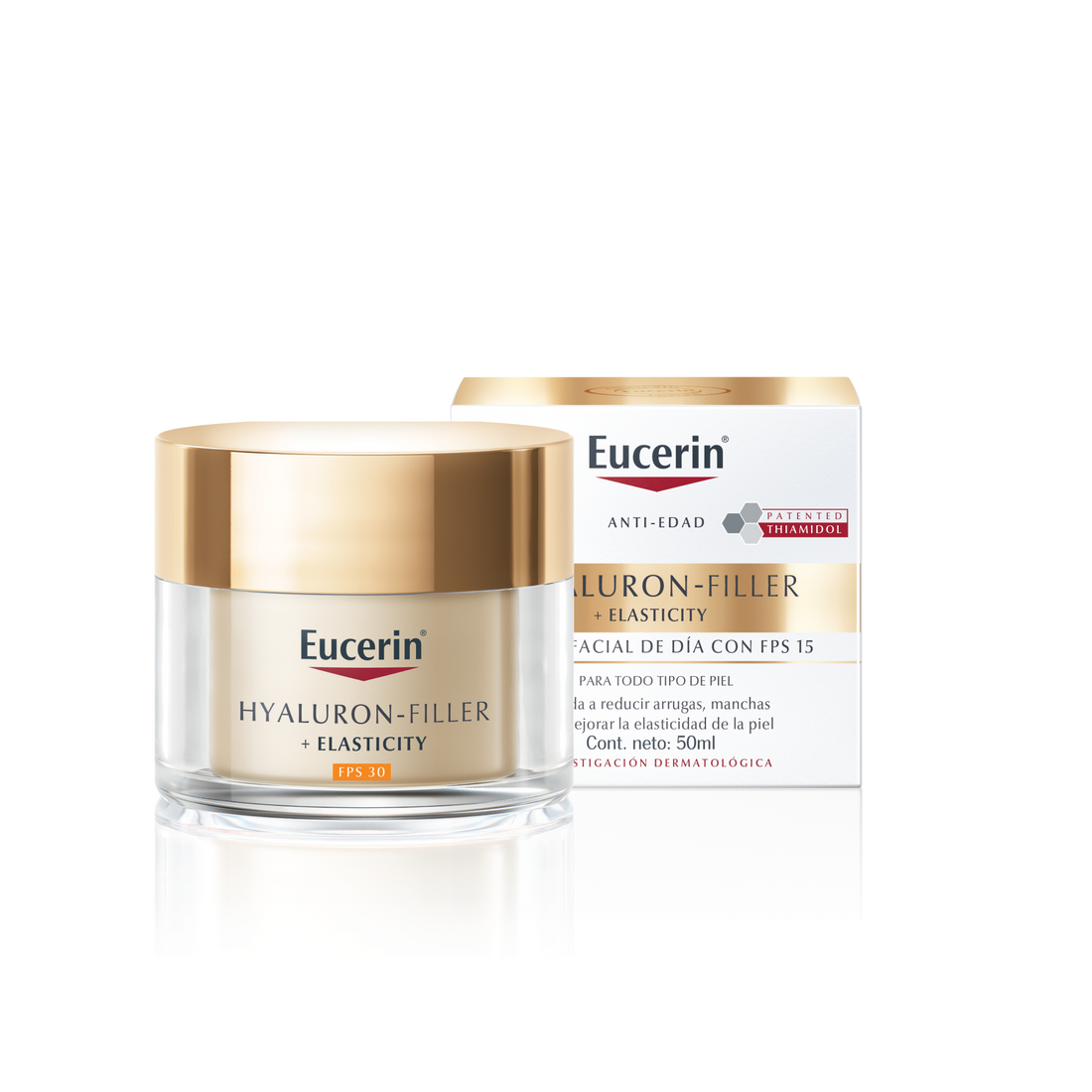 Eucerin Crema Facial Antiarrugas Elasticity+Filler Día FPS30 50ml